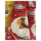 Minute white rice 72oz