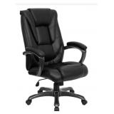 LazBoy active lumbar high back chair -black