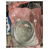 USB-C charging cord wall plug in