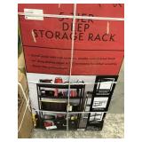 5-Tier deep storage rack