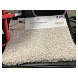 Microfiber bath rug 17inx26in