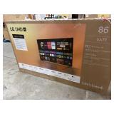 LG UHD AI 86in UA77 TV-has been tested