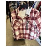 Girls fleece shacket XL 14/16