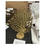 Threshold menorah tree of life metal