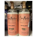 Shea Moisture shampoo & conditioner 2-34 fl oz