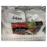 9in Paper plates 600 ct