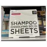2-Shampoo 2-conditioner  dissolving solid 25 sheet