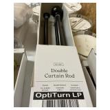 Threshold curtain rod 66-120in 2 ct