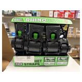 Rhino ratchet straps 4 pack