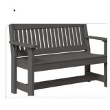 Polywood bench- dark brown