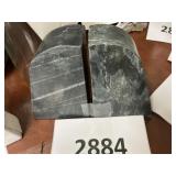 Threshold set of 2 stone bookends
