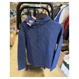 Lands End quilted pullover S