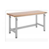 Seville height adjustable work bench 72inx25in