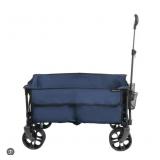 All terrain folding wagon - blue