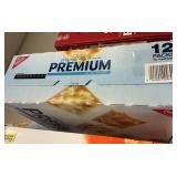 Premium saltine crackers 12 packs