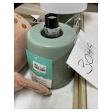 Pillowfort green table lamp 6in