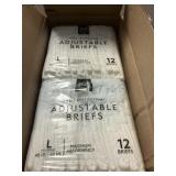 Adjsutable briefs L 4-12 ct