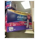 Always discreet plus long 132 liners