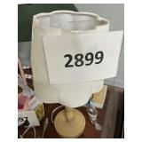 Room essentials wooden table lamp 17in T