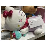 Hello Kitty plush pillow 17in L