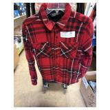 Mens fleece shacket XS