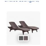 Keter Grenada set lounge chairs