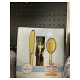 180pcs Assorted cutlery