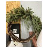 Hearth & Hand pine wreath 26in