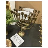 Threshold menorah tree of life metal