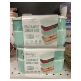 Bentgo stackable lunchbox 2 ct