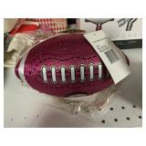 Betsey Johnson rhinestone football purse