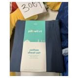 Pillowfort cotton sheet set twin