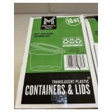 Containers & lids 16 oz 240ct