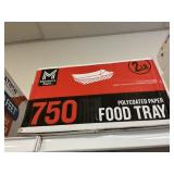 750ct Food tray