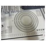 Silicone notsticky measureing mat 2 ct