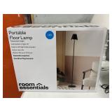 Room Essentials portable floor lamp