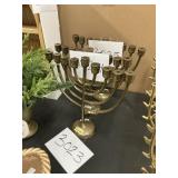 Threshold menorah tree of life metal