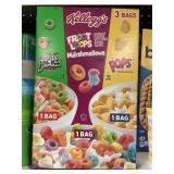 Kelloggs cereal 3 bags