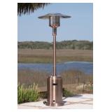 Gas patio heater -bronze
