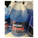 Peak De-Icer windsheild wash 1 gal