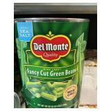 Del Monte fancy cut green beans 101 oz