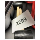 2- Rubber mallets