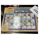 Melissa & Doug magnetic calender