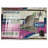 Marathon 4000 towels S-fold