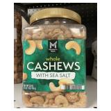 Whole cashews w/ sea salt 33 oz