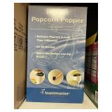 Hot air popcorn popper
