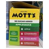 Motts applesauce 32 pouches no sugar