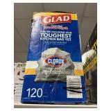 Glad Clorox 120 bags