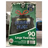 Power Flex yard  trash bags 90ct