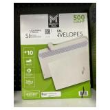 Peel & seal security envelopes 500ct